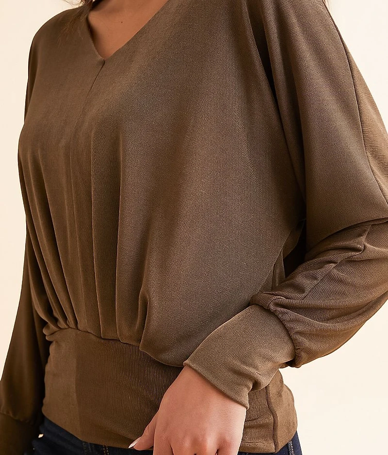 Dolman Sheen Top