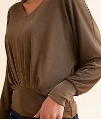 Dolman Sheen Top