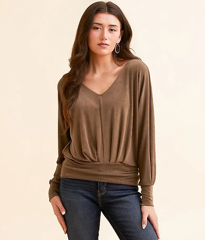 Dolman Sheen Top