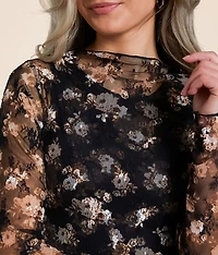 Floral Lace Top