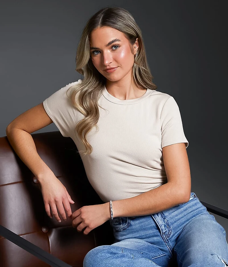 Ribbed Knit Top