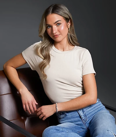 Ribbed Knit Top