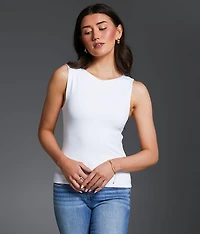 High Neck Shaping & Smoothing Tank Top