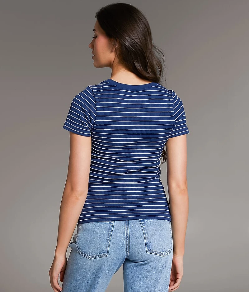 Ribbed Contour T-Shirt
