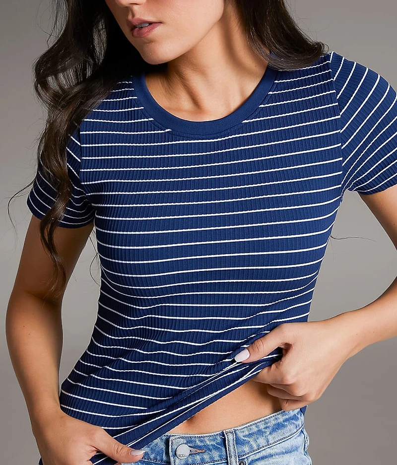 Ribbed Contour T-Shirt