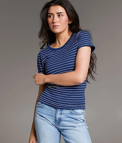 Ribbed Contour T-Shirt