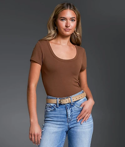 Zoey Ribbed Top