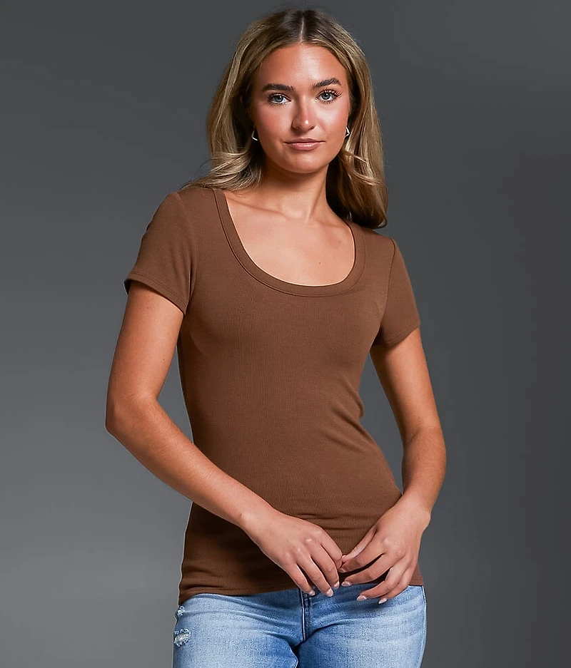 Zoey Ribbed Top