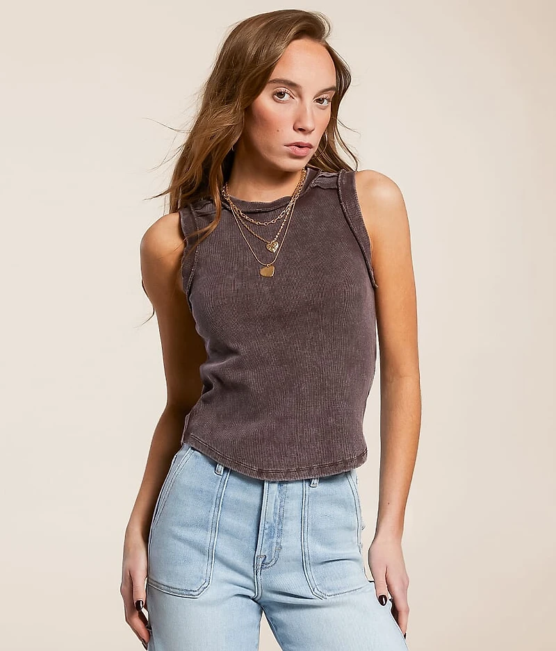 Washed Tank Top