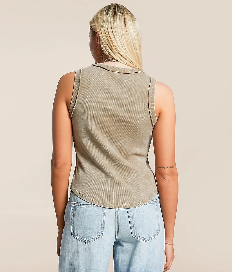 Washed Tank Top