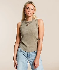 Washed Tank Top