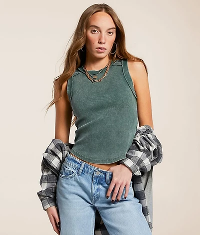 Washed Tank Top