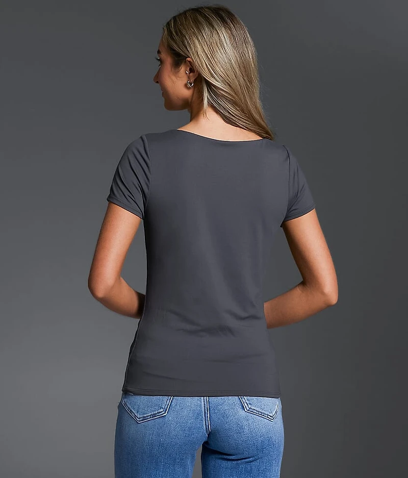 Boatneck Black Shaping & Smoothing Top