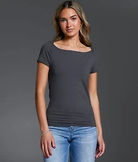Boatneck Black Shaping & Smoothing Top