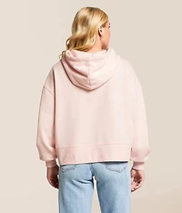 Boxy Hooded Sweatshirt