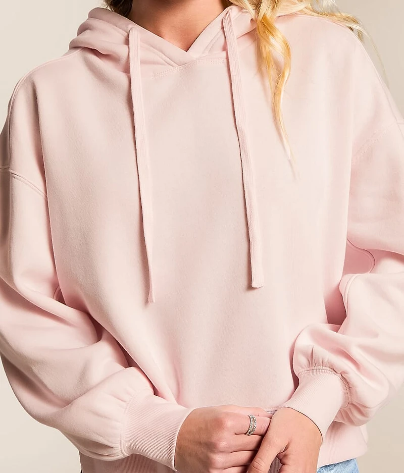 Boxy Hooded Sweatshirt