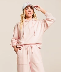 Boxy Hooded Sweatshirt