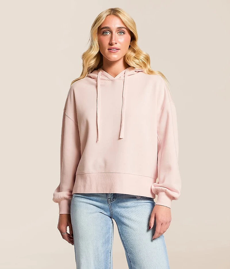 Boxy Hooded Sweatshirt