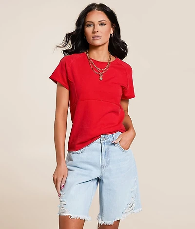 Raw Edge T-Shirt