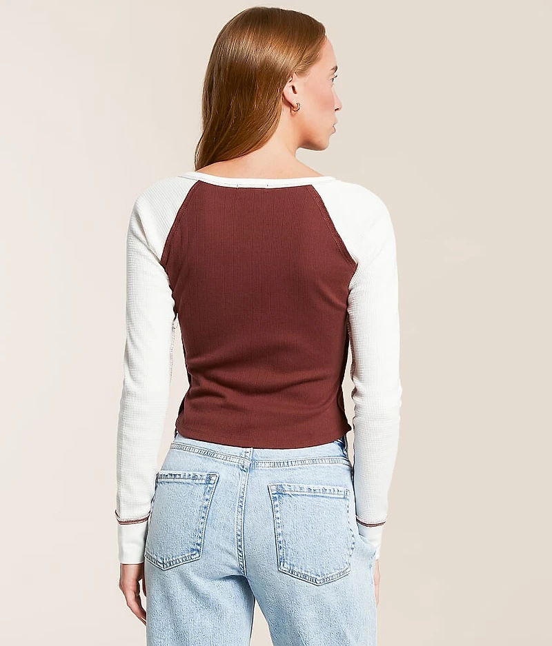 Pointelle Top