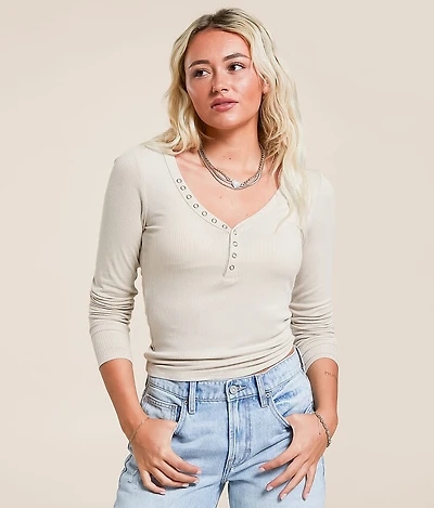 Washed Henley