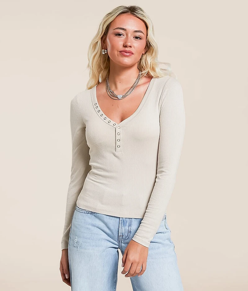 Washed Henley