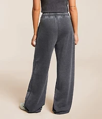 Washed Wide Leg Sweatpant