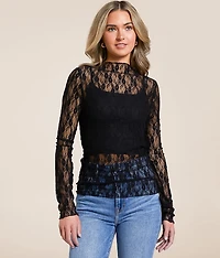 Floral Lace Top
