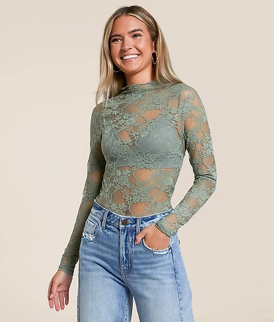 Floral Lace Top