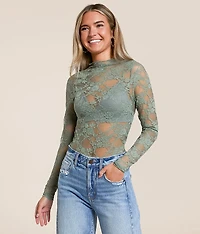 Floral Lace Top