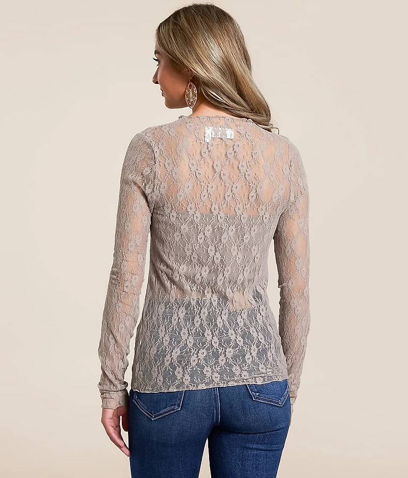 Floral Lace Top