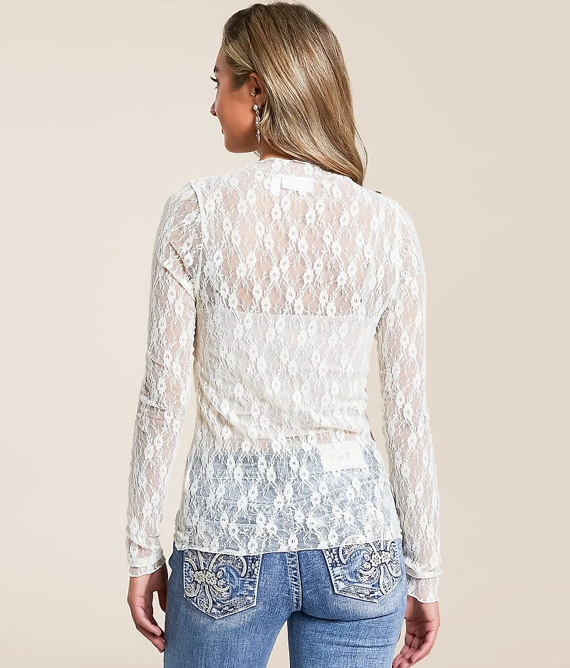 Floral Lace Top