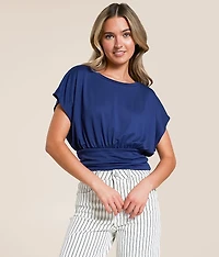 Willow & Root Banded Dolman Top