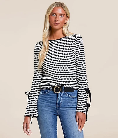 Willow & Root Striped Top