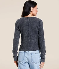 Split Hem Top