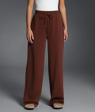 Ribbed Wide Leg Pant
