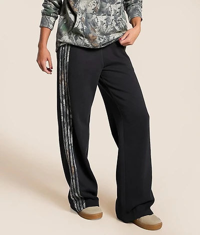 Side Camo Striped Sweatpant