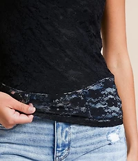 Floral Lace Tank Top