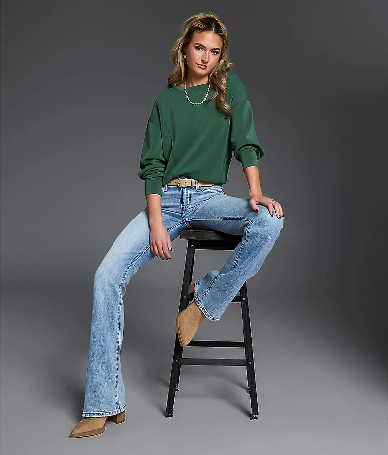 Pieced Seam Pullover