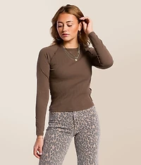 Exposed Seam Top