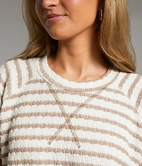 Textured Stripe Top