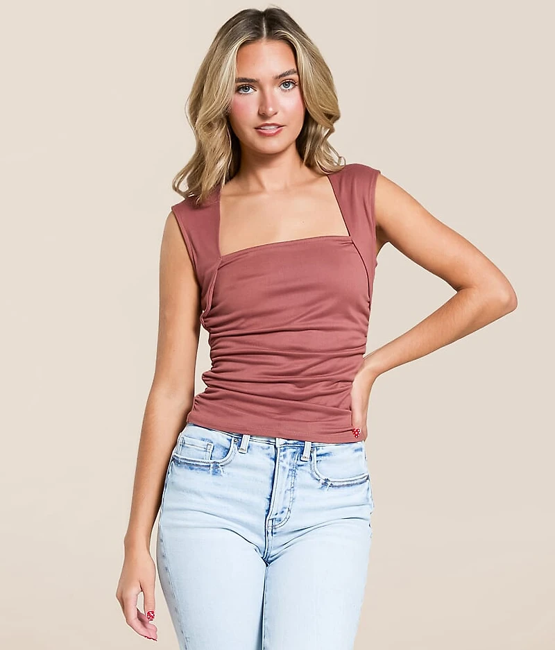 Square Neck Tank Top