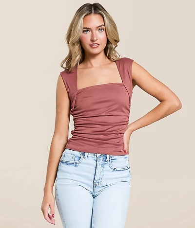 Square Neck Tank Top