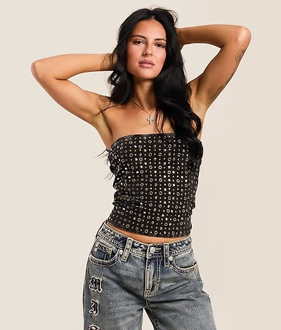 Studded Tube Top
