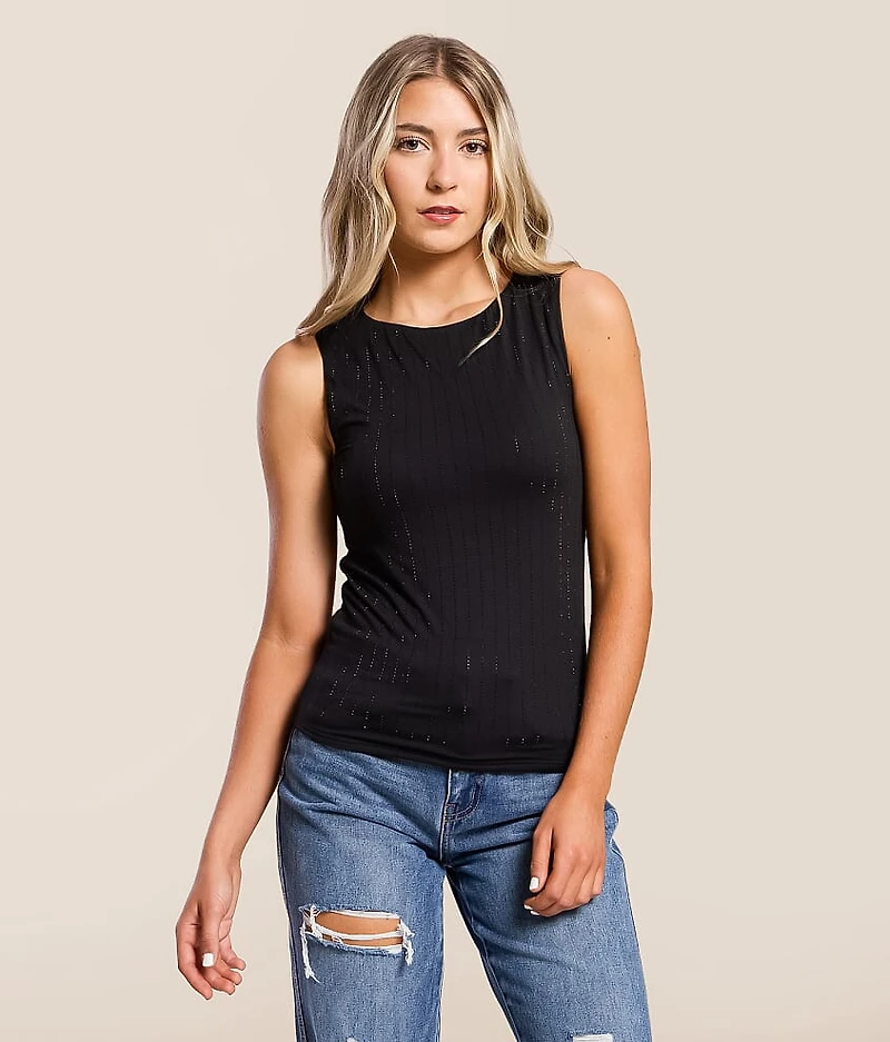 Rhinestone Tank Top