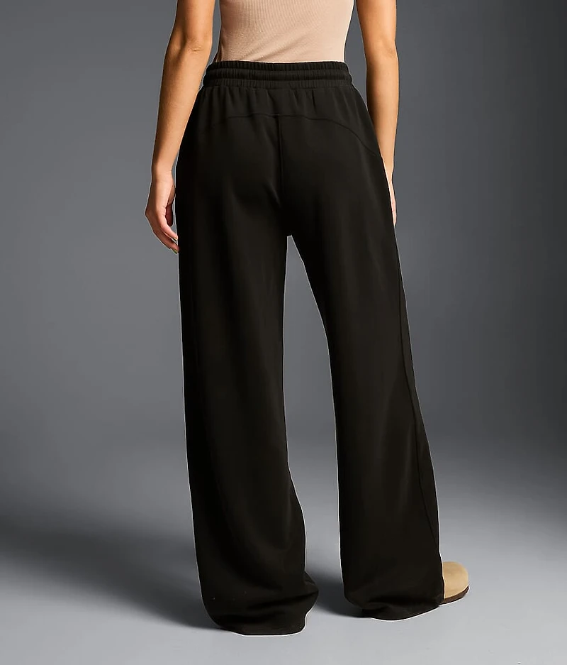 Modal Blend Wide Leg Pant