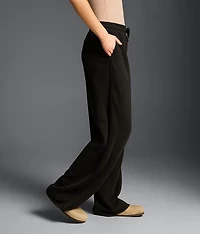 Modal Blend Wide Leg Pant