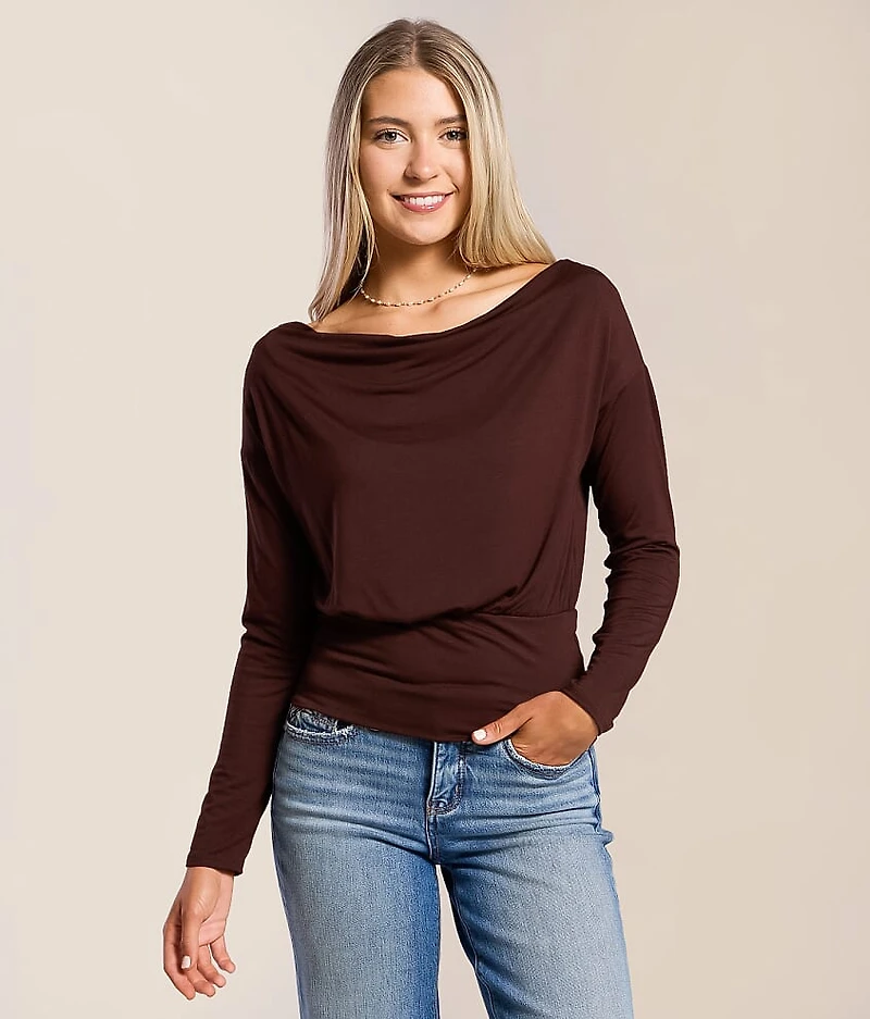 Boatneck Dolman Top