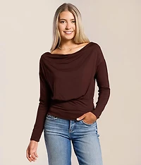 Boatneck Dolman Top