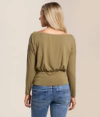 Boatneck Dolman Top